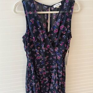 Calvin Klein Navy Floral Dress